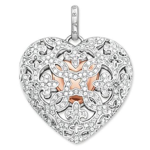 Thomas Sabo Anh/änger Herz PE650-001-12 Sterling Silver