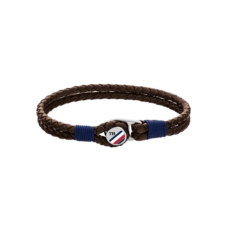 tommy hilfiger brown bracelet