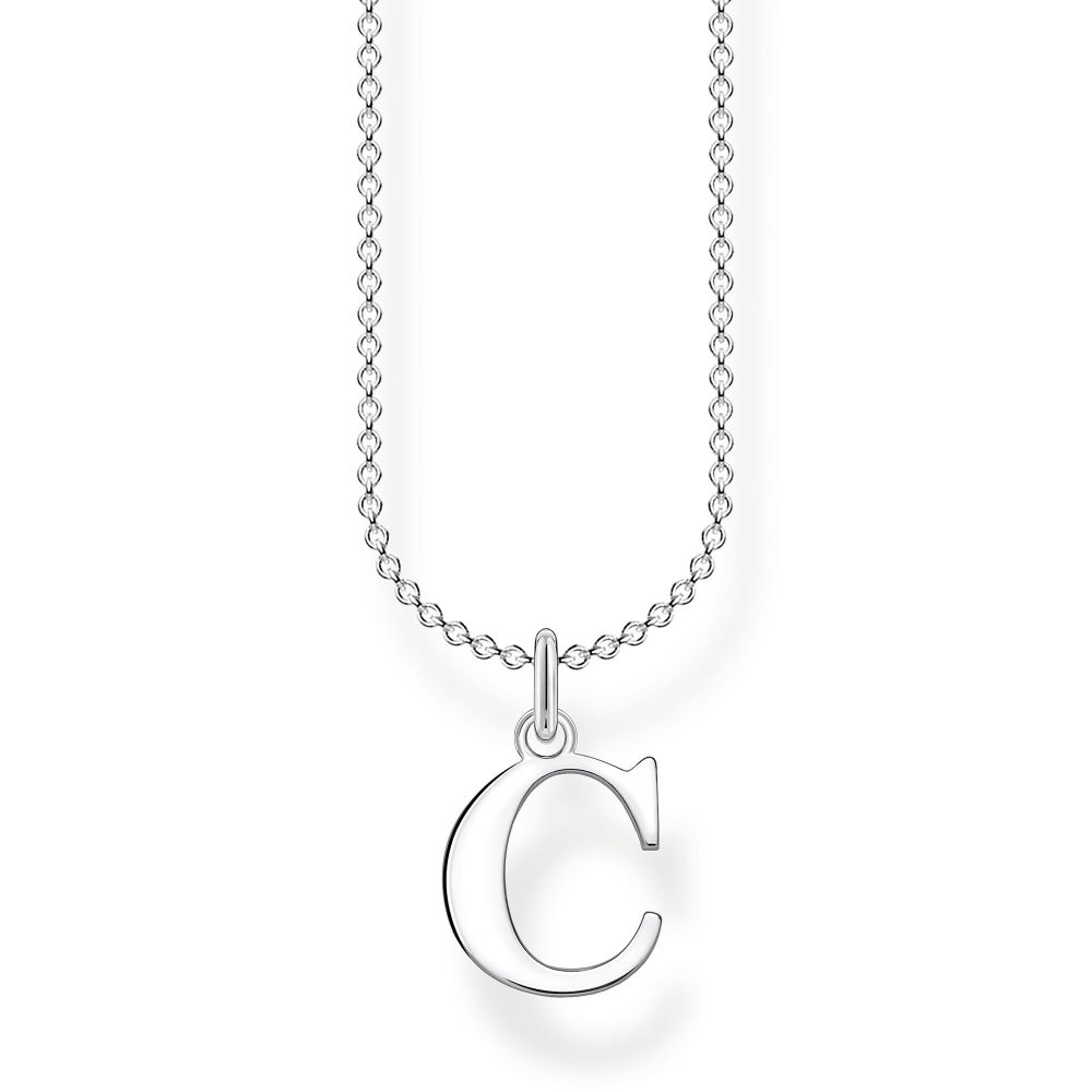 Buchstabe C Ke2012 001 21 L45v By Thomas Sabo Silver Color For 59 00